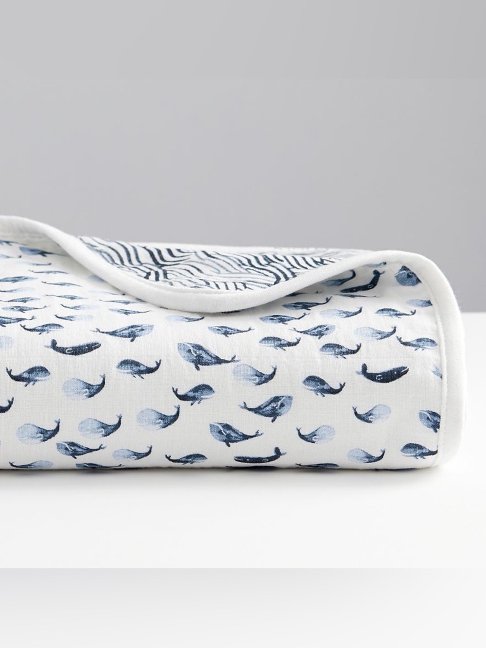 Pottery Barn Kids Jack Oversized Organic Muslin Baby Blanket